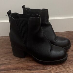 MIA Black Ankle Booties